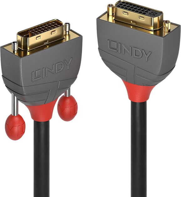 Kabel Lindy Anthra Lindy DVI-D do DVI-D 2 m (4002888362320) - obraz 1