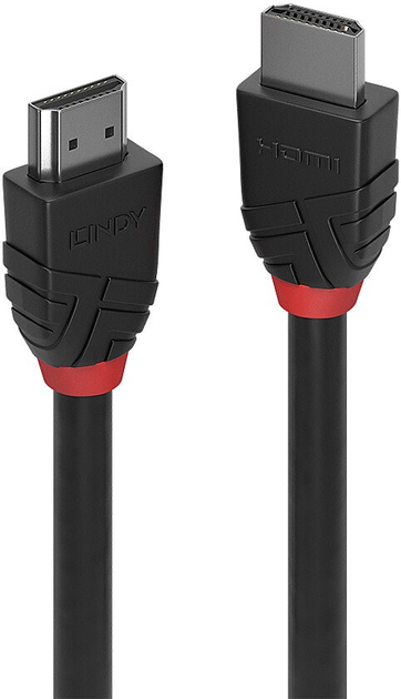 Kabel Lindy Black Line HDMI 10 m (4002888364683) - obraz 1