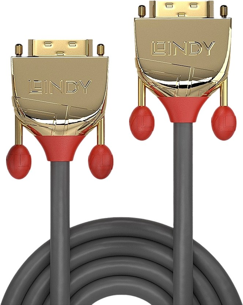 Kabel Lindy Gold DVI-D do DVI-D 7.5 m (4002888362054) - obraz 2