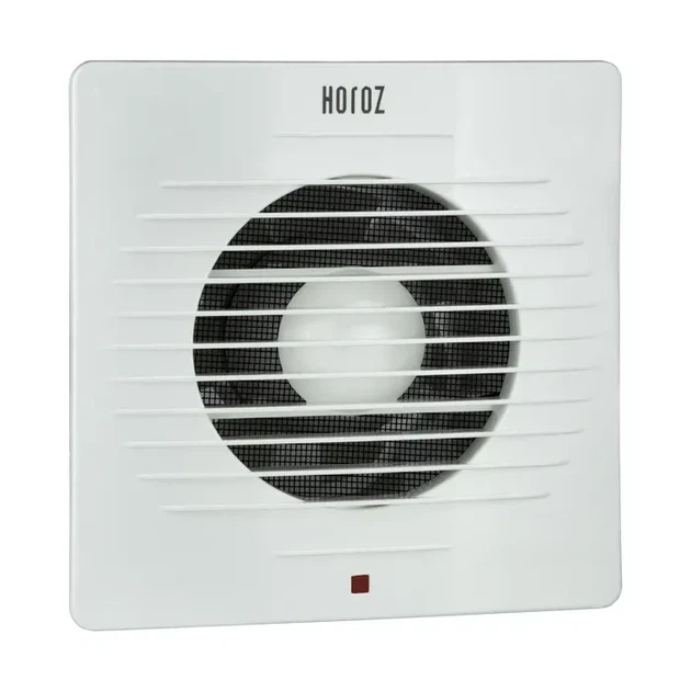 Вентилятор витяжний 12W Horoz Electric білий 10 см IP20 - зображення 2