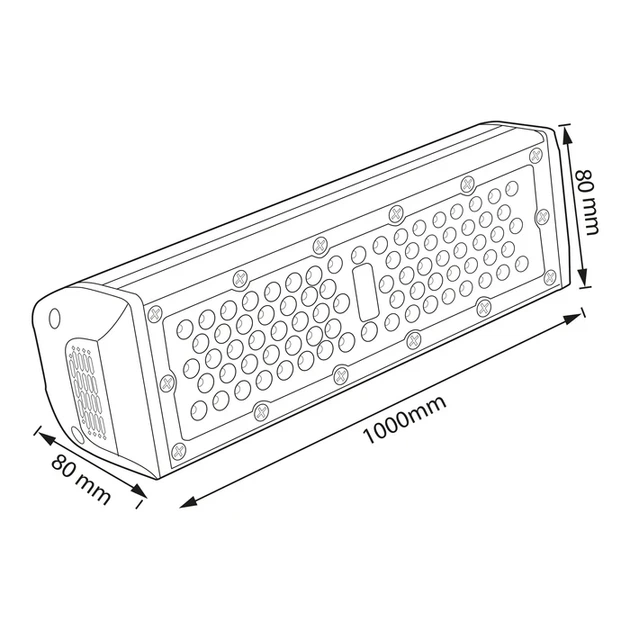 Светильник подвесной 200W промышленный Horoz Electric LED ZEUGMA-200 влагозащищенный 6400K IP65 - изображение 2