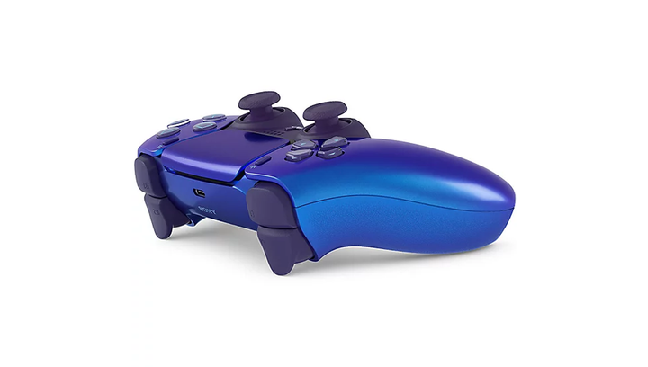 Геймпад Бездротовий Sony PlayStation 5 DualSense Chrome Indigo - зображення 3