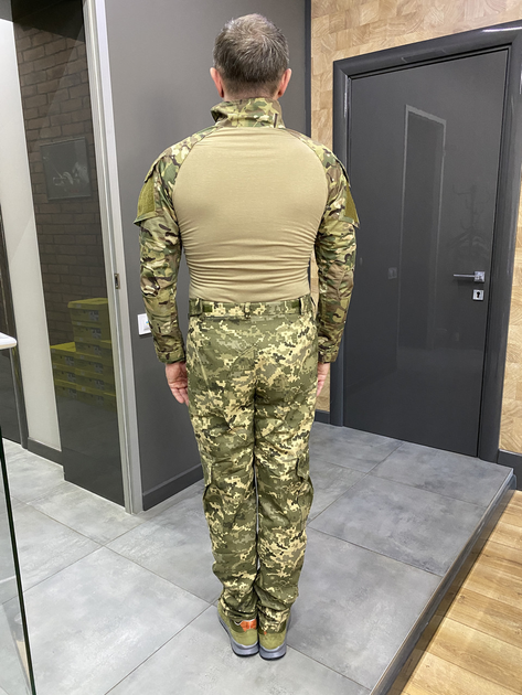 Штани тактичні, український Піксель, розмір XXL, посилена зона ззаду, Wolftrap - зображення 2