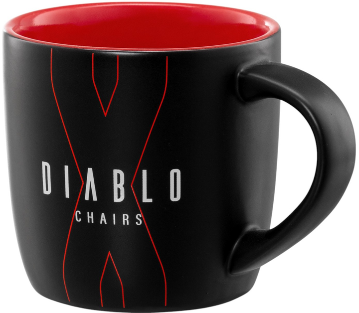 Чашка Diablo Chairs чорно-червоний (5902560337501) - зображення 1