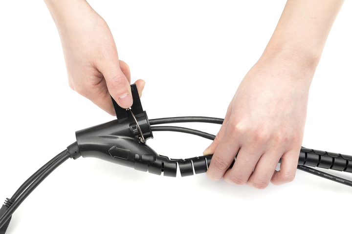 Кабельний органайзер Digitus flexible conduit 5 m Black (4016032464136) - зображення 4