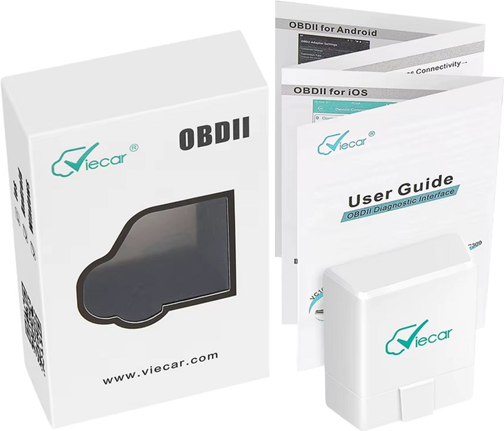 Діагностичний автосканер адаптер Viecar VC100 (покращений ELM327 v1.5) Bluetooth 4.0 (сумісний з Android, iOS) - зображення 5