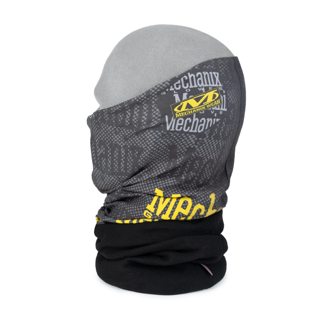 Мультифункціональний головний убір Mechanix Polar Fleece Neck GaiterBlack/Yellow - зображення 2