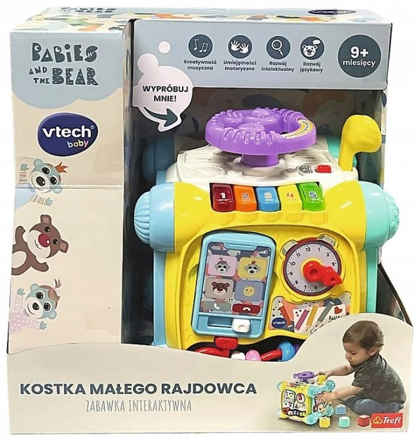 Кубик Vtech маленький гонщик (5900511619577) - зображення 1