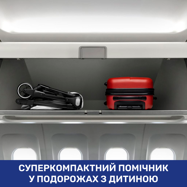 Коляска для прогулок и путешествий Chicco WE Stroller, серая - изображение 2