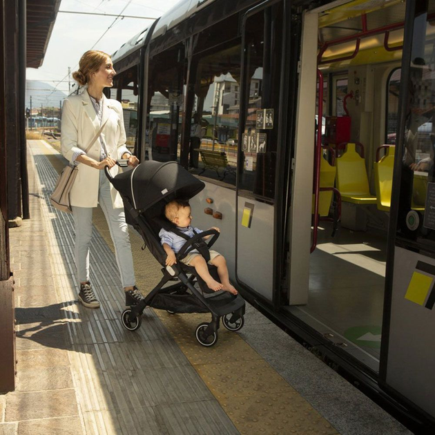 Коляска для прогулок и путешествий Chicco WE Stroller, черная - изображение 6