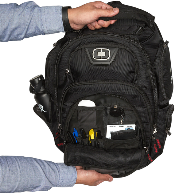 Plecak na laptopa OGIO Gambit 15" Black (111072.03) - obraz 9