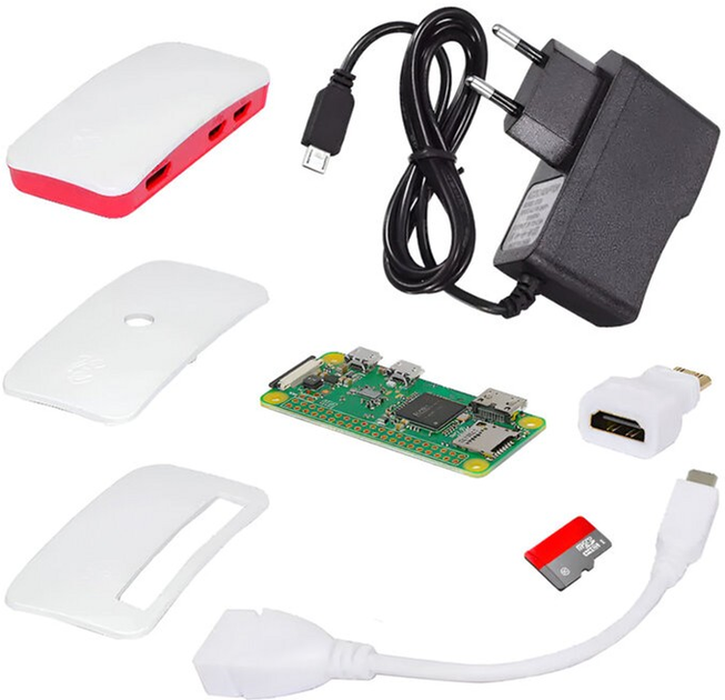 Minikomputer Raspberry Pi Zero WH 5 512MB (RB-SET-ZeroWH) - obraz 4