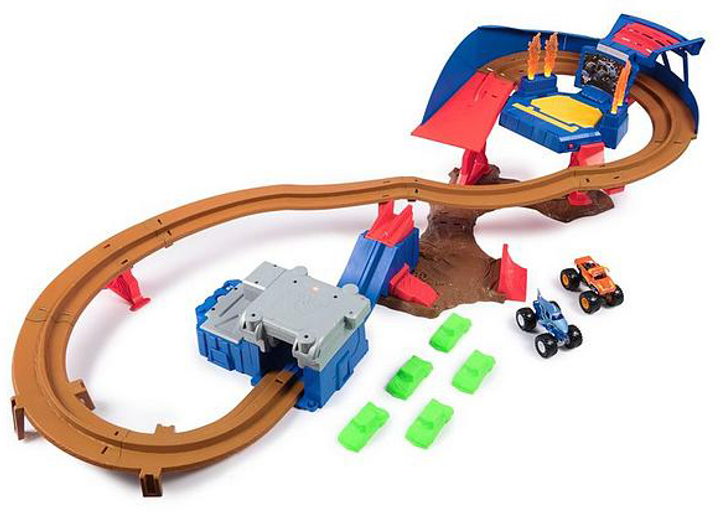 Zestaw zabawek Spin Master Monster Jam Booster Playset 1:64 (681147034846) - obraz 3