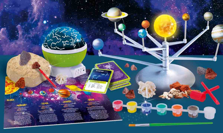 Zestaw doświadczalny Lisciani Im a Genius Wielkie Laboratorium Kosmosu (8008324106660) - obraz 4