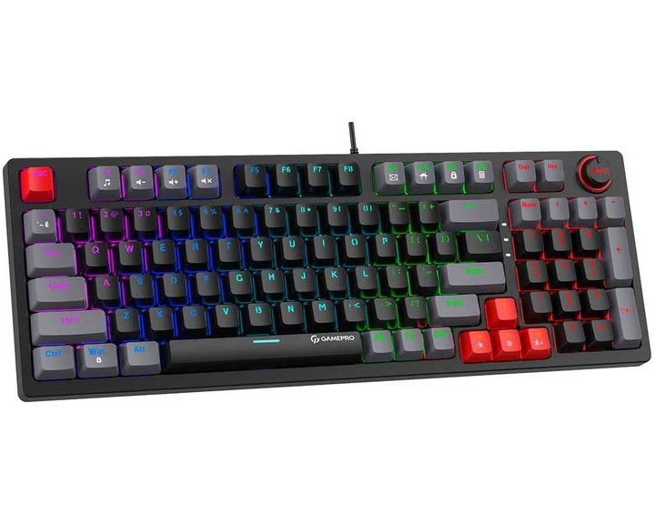 Клавиатура GamePro MK120B серый (531214) - изображение 2