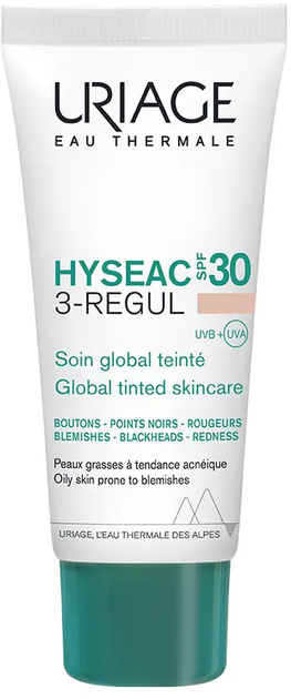 Podkład kryjący Uriage Hyseac Global Color Treatment SPF30 40 ml (3661434010095) - obraz 1