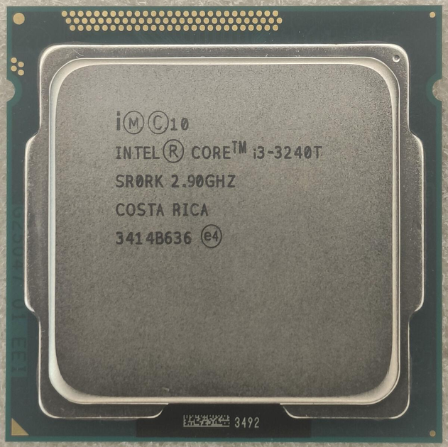 Процессор Intel Core i3-3240T 2.90GHz/3MB/5GT/s (SRORK) s1155, tray - изображение 1