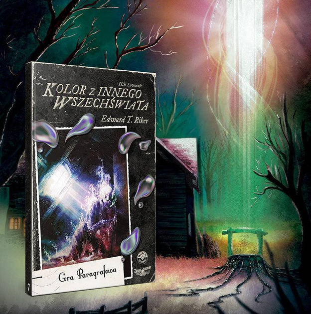 Gra książkowa paragrafowa Black Monk Choose Cthulhu 7: Kolor z innego wszechświata (edycja polska)(9788364198939) - obraz 5