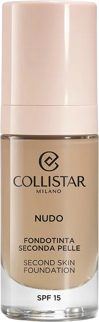 Podkład do twarzy Collistar Nudo Second Skin SPF15 3R Naturale Rosato 30 ml (8015150002509) - obraz 1