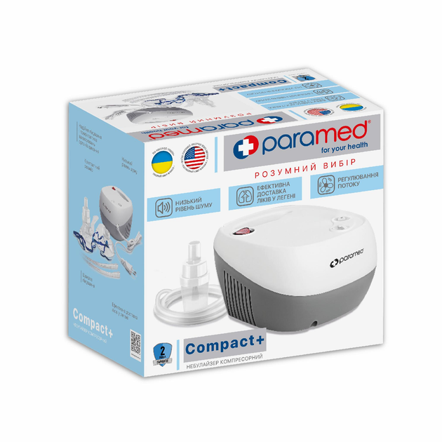 Небулайзер компресорний Paramed Compact Plus - зображення 2