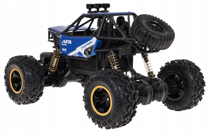 Pojazd Ramiz Crawler Monster Rock zdalnie sterowany 1:16 Niebieski (5903864959833) - obraz 3