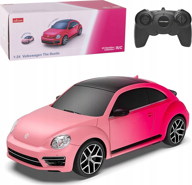 Машинка Rastar Volkswagen Beetle на радіокеруванні з функцією зміни кольору 1:24 (6930751320246) - зображення 2