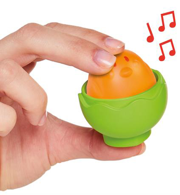 Zestaw-sorter Tomy Toomies Jajeczka z łyżeczkami (5011666730823) - obraz 3