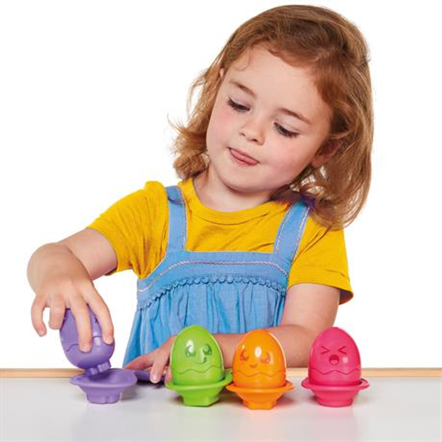 Zestaw-sorter Tomy Toomies Jajeczka z łyżeczkami (5011666730823) - obraz 7