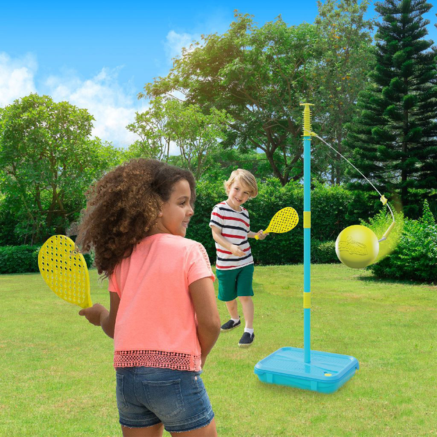 Набір Mookie Swingball First Multiplay 3в1 теніс+баскетбол+футбол (5021854873027) - зображення 8