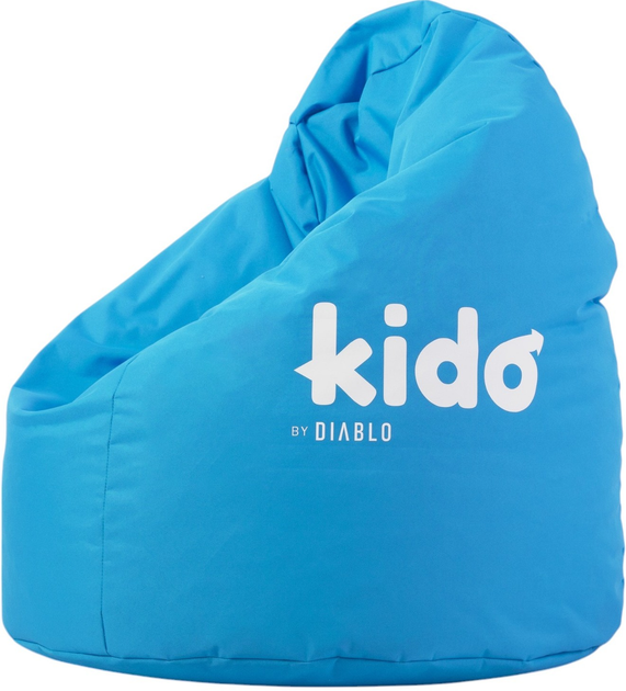 Дитячий пуф Diablo Chairs Kido блакитний (5904405571316) - зображення 1