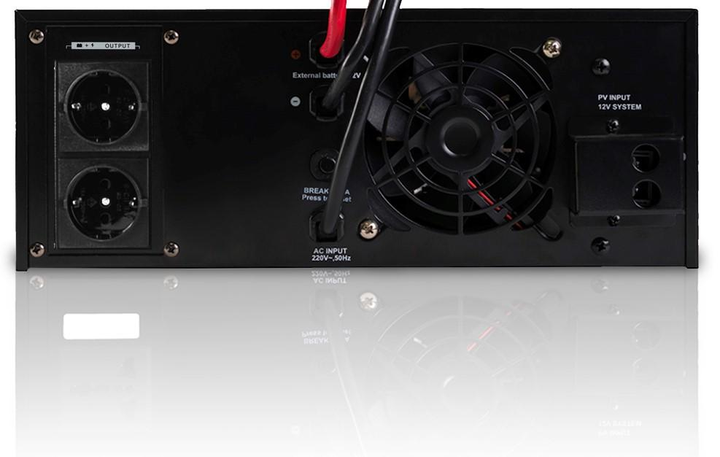 Інвертор (ДБЖ) SVC XL-600 600VA під зовнішню батарею - изображение 4
