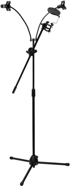 Штатив для мікрофона MusicMate MM-A65 DualStand (5904119284939) - зображення 2