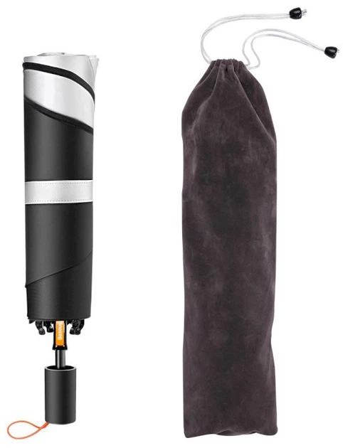 Osłona przeciwsłoneczna Baseus CoolRide Windshield Sun Shade Umbrella Lite Small Black (BS-CN013) - Zdjęcie 8 Osłona przeciwsłoneczna Baseus CoolRide Windshield Sun Shade Umbrella Lite Small Black (BS-CN013) - obraz 8