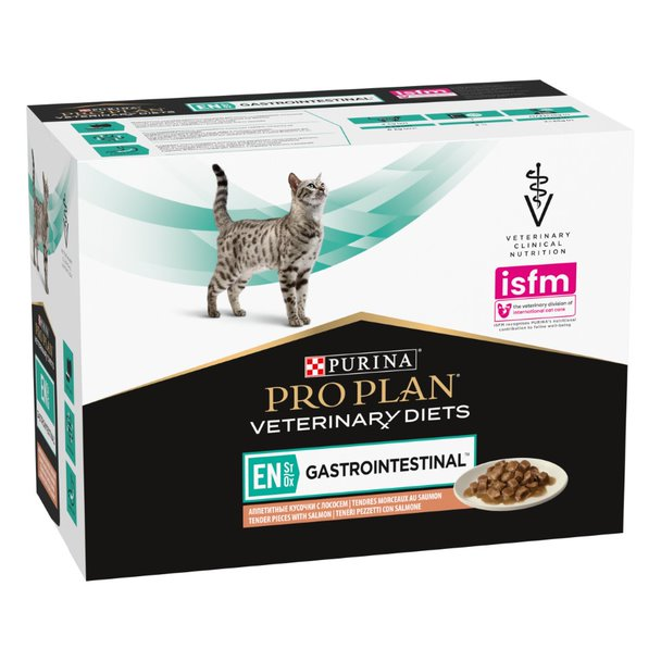 Вологий лікувальний корм Purina ProPlan Veterinary Diets для котів при хворобах шкт 30шт*85г - Фото 5 Вологий лікувальний корм Purina ProPlan Veterinary Diets для котів при хворобах шкт 30шт*85г - зображення 5