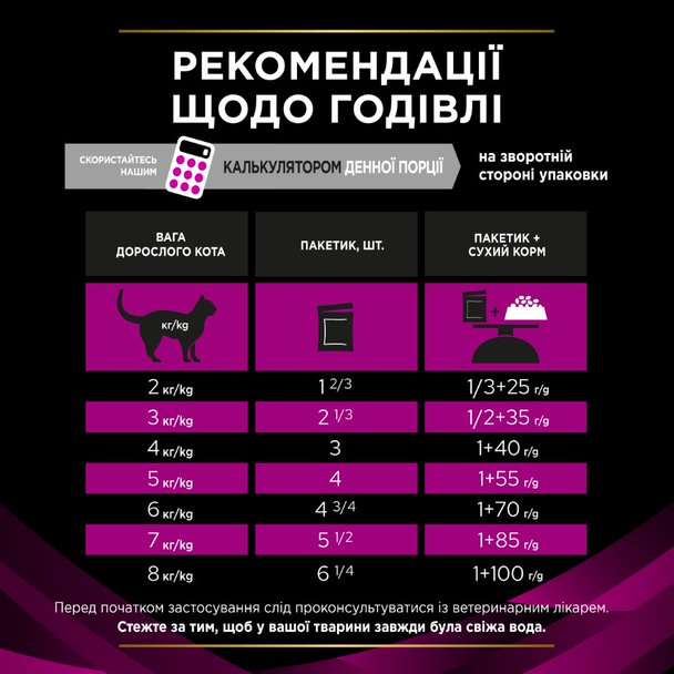 Влажный лечебный корм Purina Pro Plan Veterinary Diets для котов при мочекаменной болезни с курицей 30шт*85г - Фото 9 Влажный лечебный корм Purina Pro Plan Veterinary Diets для котов при мочекаменной болезни с курицей 30шт*85г - изображение 9