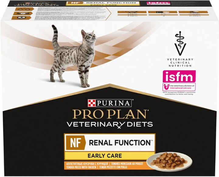 Вологий лікувальний корм Purina Pro Plan Veterinary Diets для котів при хворобах нирок на ранніх стадіях 30шт*85г - зображення 3