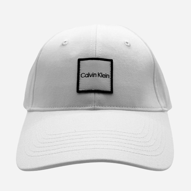 Акція на Кепка чоловіча Calvin Klein 131332086 One size Біла від Rozetka