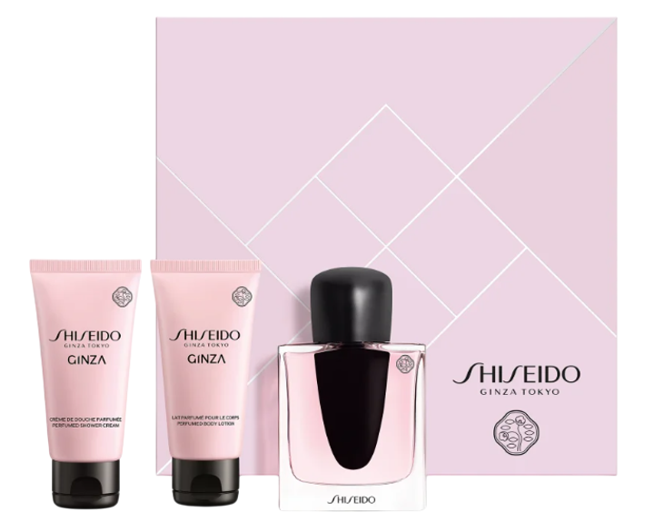 Zestaw dla kobiet Shiseido Ginza Woda perfumowana 50 ml + Balsam do ciała 50 ml + Żel pod prysznic 50 ml (3423222094942) - obraz 1