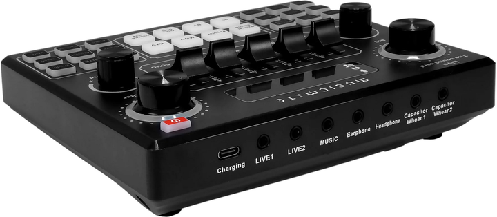 Набір для стримінгу та караоке MusicMate MM-SD130 StreamMaster (5904119284243) - зображення 4
