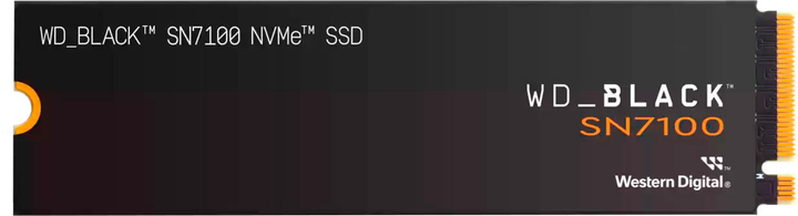SSD диск Western Digital Black SN7100 500GB NVMe M.2 2280 PCIe 4.0 x4 3D NAND TLC (WDS500G4X0E) - зображення 1