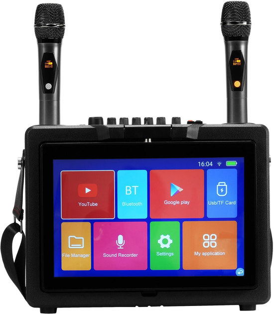 Przenośny zestaw karaoke MusicMate MM-SC900 PartyStar (5904119285103) - obraz 4