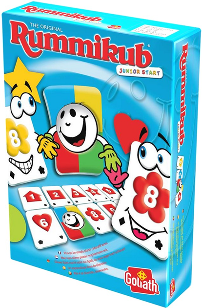 Настільна гра Goliath Rummikub The Original Junior Travel (8720077192195) - зображення 1