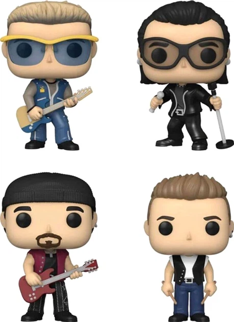 Набір фігурок Funko Rocks U2 10.16 cm (889698646888) - зображення 3