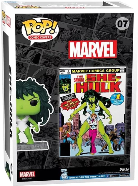 Figurka Funko Marvel Cover She-Hulk 9.53 cm (889698624725) - obraz 2