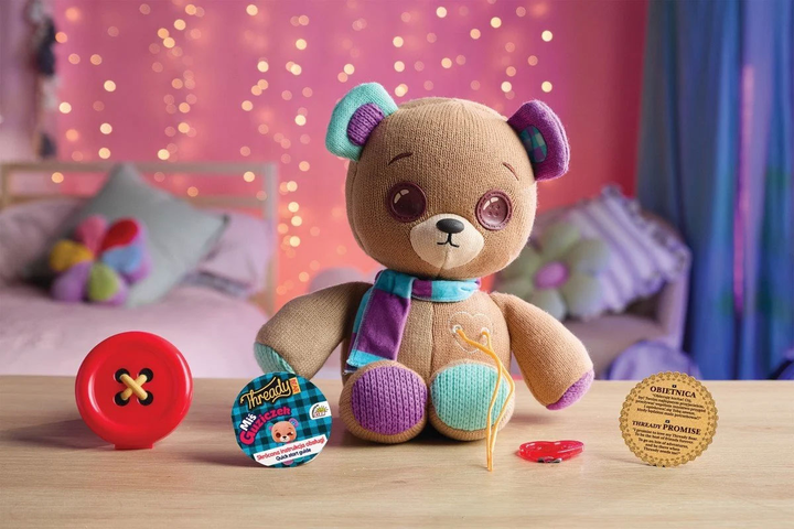 Zestaw zabawek Cobi Thready Bear Miś Guziczek (5902251500337) - obraz 4