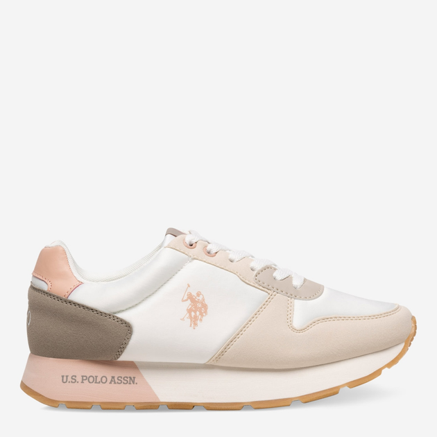 Жіночі кросівки U.S. Polo Assn KITTY002A 39 25 см Світло-бежеві від Rozetka на платформі USKIDKA Акція на Жіночі кросівки U.S. Polo Assn KITTY002A 39 25 см Світло-бежеві від Rozetka