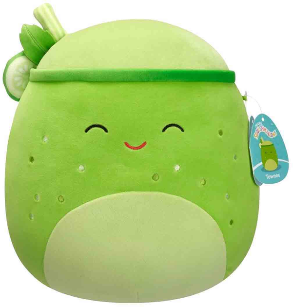 Maskotka Squishmallows Zielona Townes 44591 30 cm (196566444591) - obraz 1