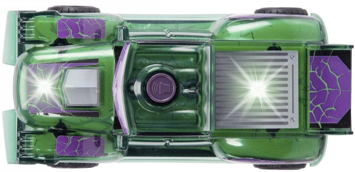 Samochód Jada Marvel Light Hero Hulk z efektami świetlnymi i dźwiękowymi 15 cm 1:32 (4006333090288) - obraz 5