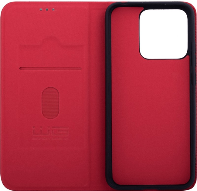 Etui z klapką Winner Group Flipbook Duet do Honor X6A 4G Red (8591194119781) - obraz 2