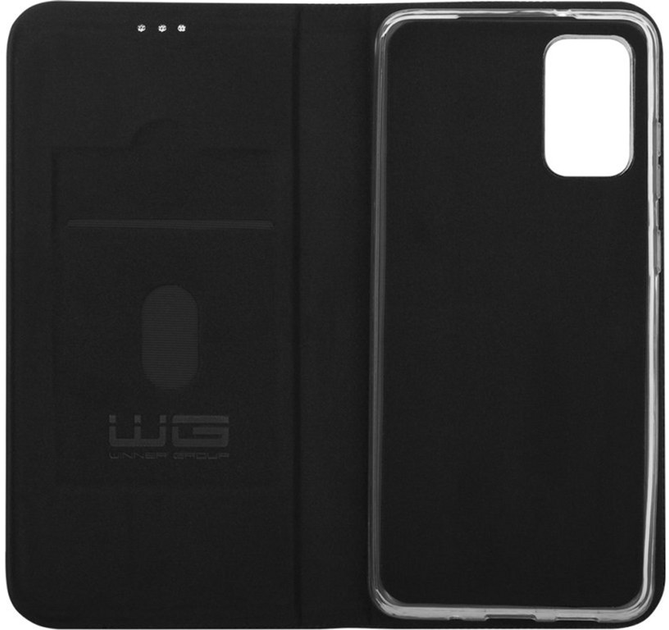 Etui z klapką Winner Group Flipbook Duet do Vivo V21 5G Black (8591194106224) - obraz 2